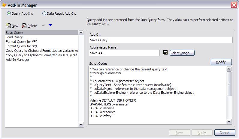 Add-In Manager Dialog Box